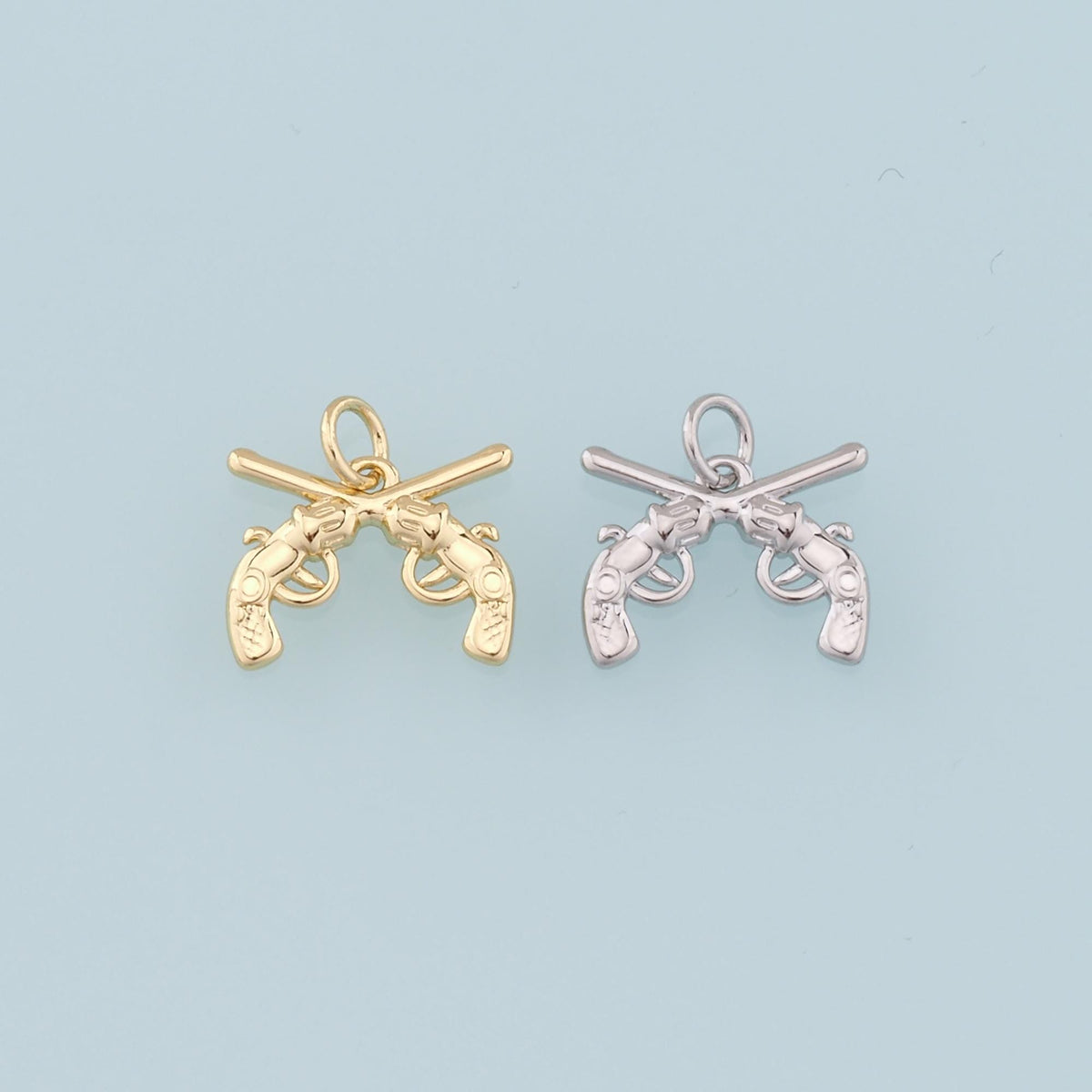 18K Gold Filled Hand Charm Pendant for Jewelry Making