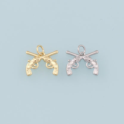 18K Gold Filled Hand Charm Pendant for Jewelry Making