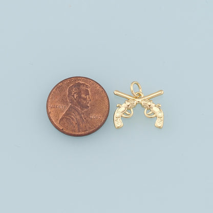 18K Gold Filled Hand Charm Pendant for Jewelry Making