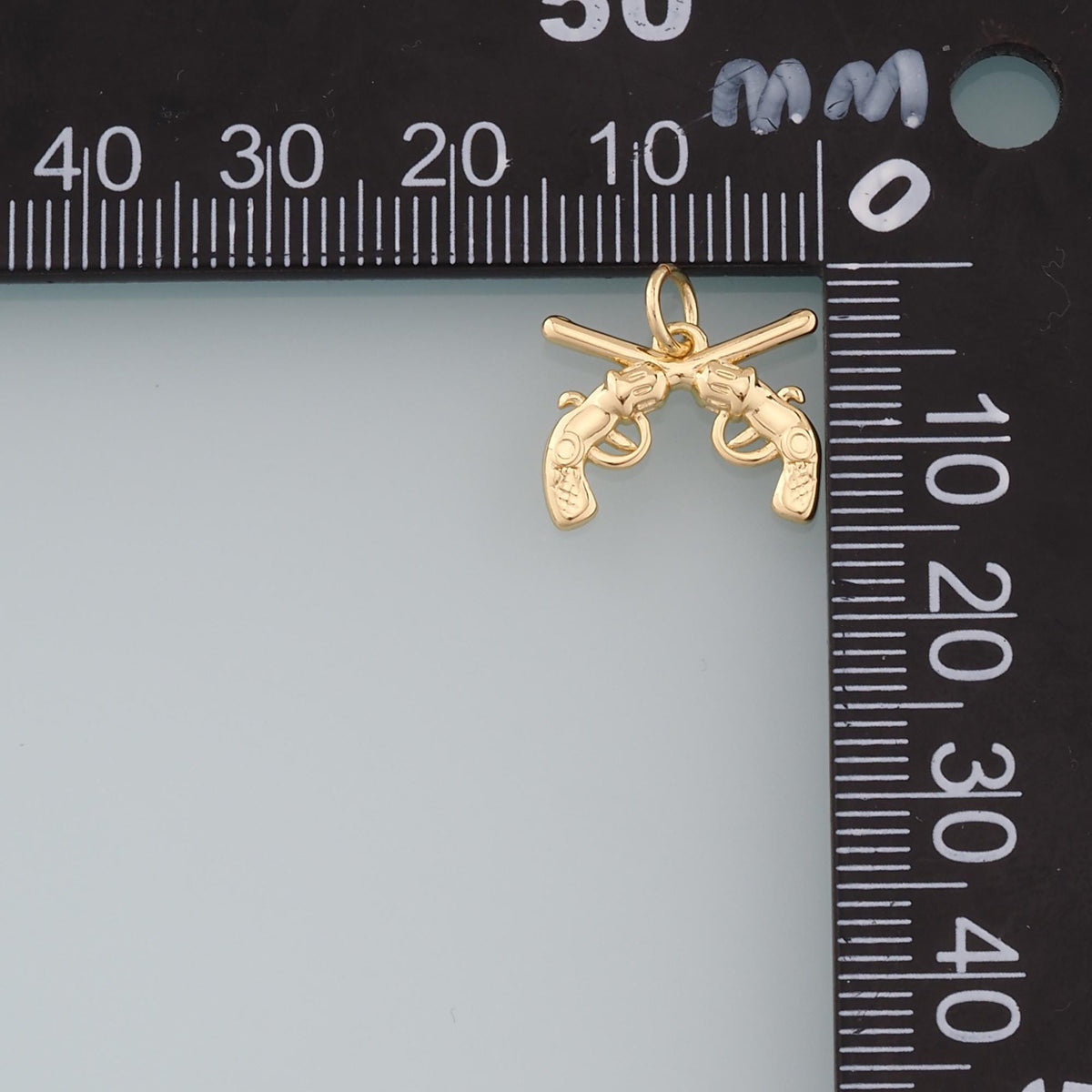 18K Gold Filled Hand Charm Pendant for Jewelry Making