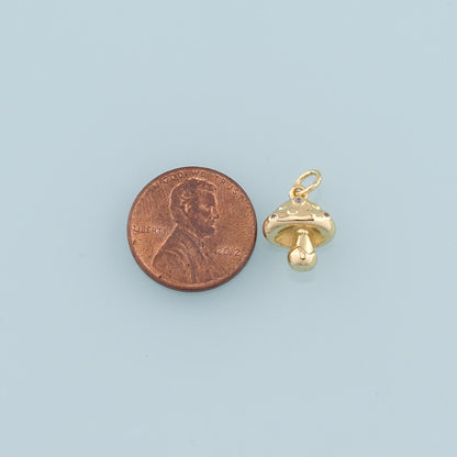 18K Gold Filled Charm Pendant for Jewelry Making