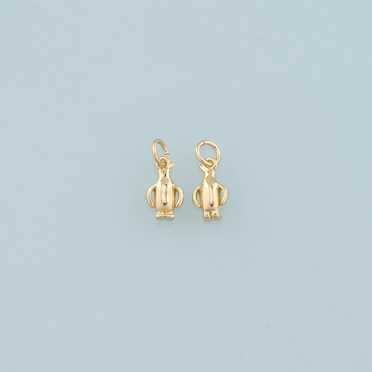18K Gold Filled Hand Charm Pendant for Jewelry Making