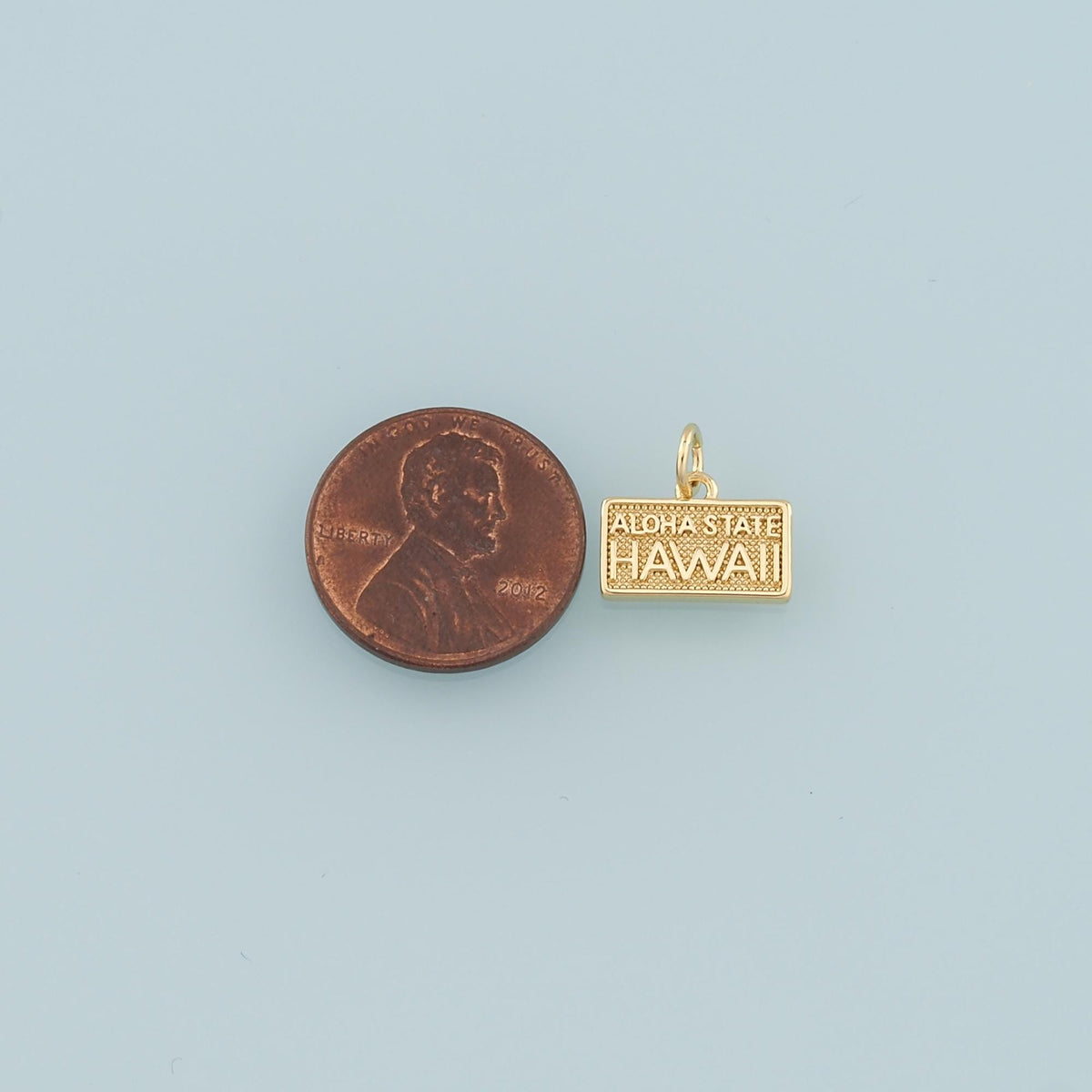 18K Gold Filled Hand Charm Pendant for Jewelry Making