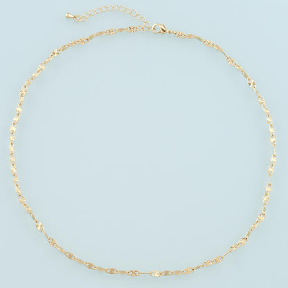 Gold Oval Chain,18K Gold Filled Oval for Necklace Bracelet DIY Jewelry Making Supply
