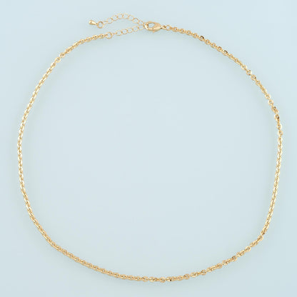 18K Gold Filled Oval Oval Chain 2 in for Jewelry Making