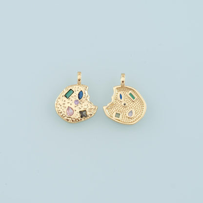 18K Gold Filled Hand Charm Pendant for Jewelry Making