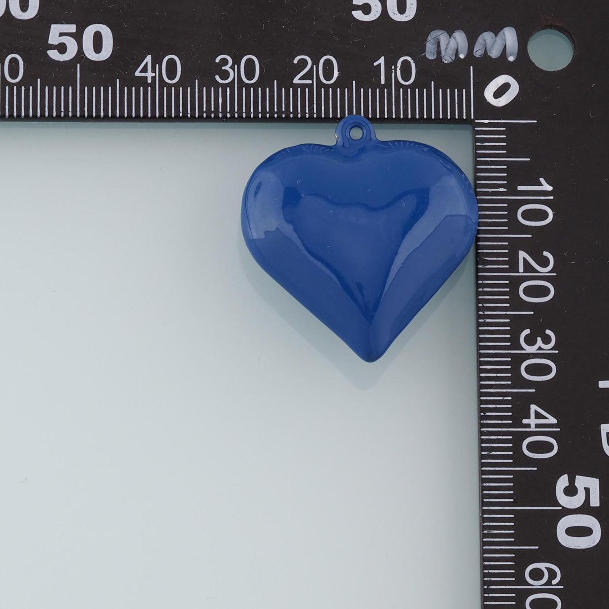 Gold Heart Charms,18K Gold Filled Big Heart Pendant,Enamel Heart Charm Bracelet Necklace for DIY Jewelry Making Supply