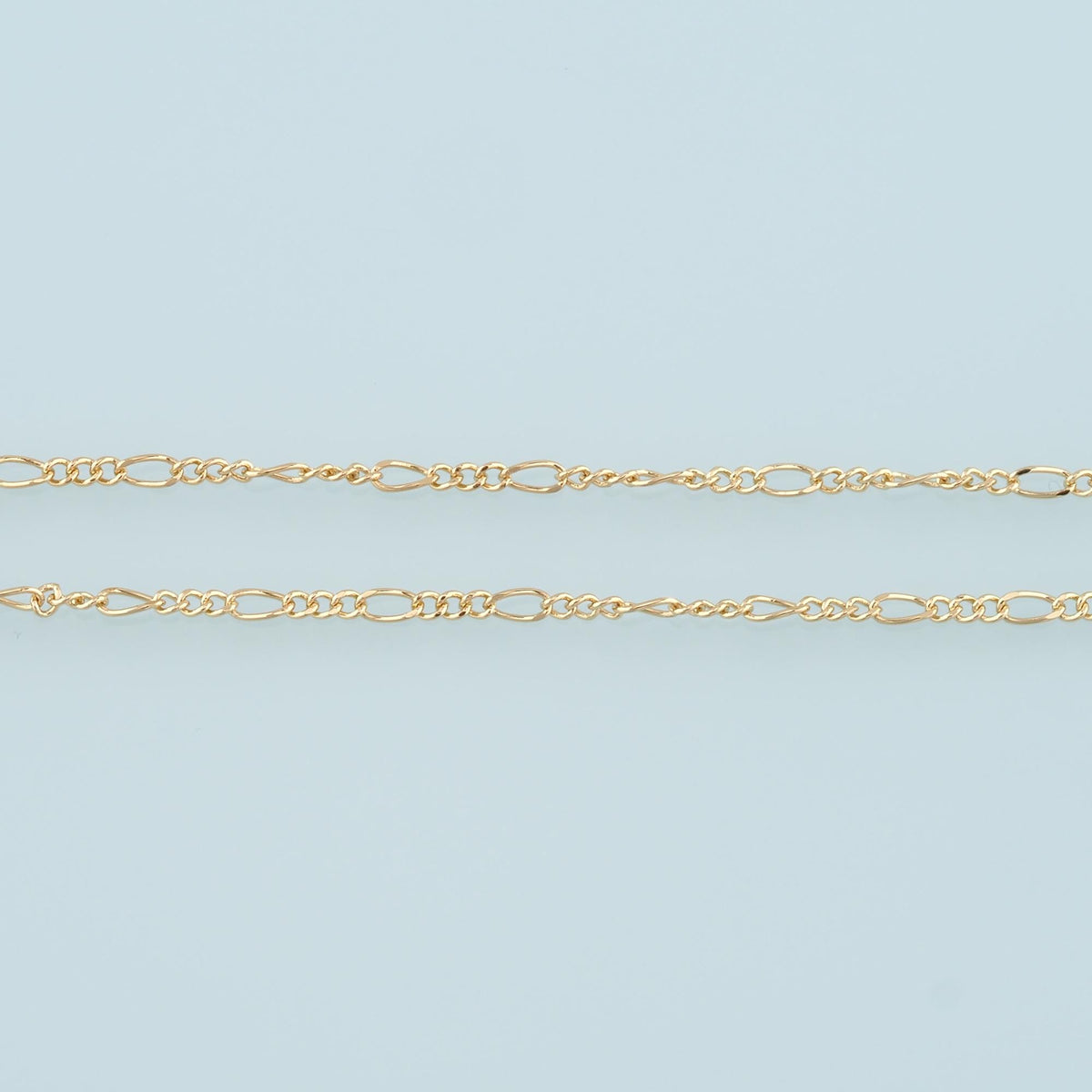 18K Gold Filled Oval Oval Chain 6 mm, 3.28 ft for Jewelry Making