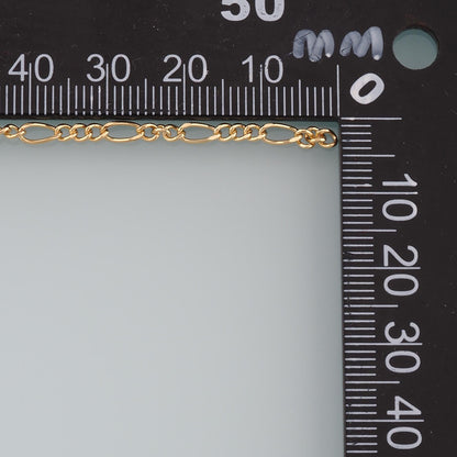 18K Gold Filled Oval Oval Chain 6 mm, 3.28 ft for Jewelry Making