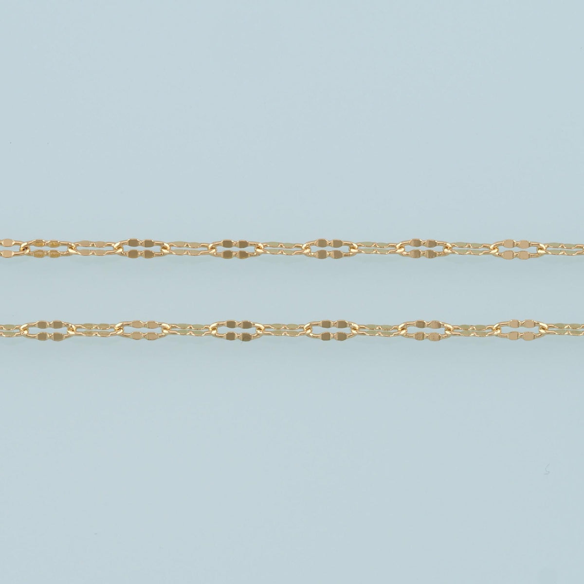 18K Gold Filled Oval Oval Chain 6.5 mm, 3.28 ft for Jewelry Making