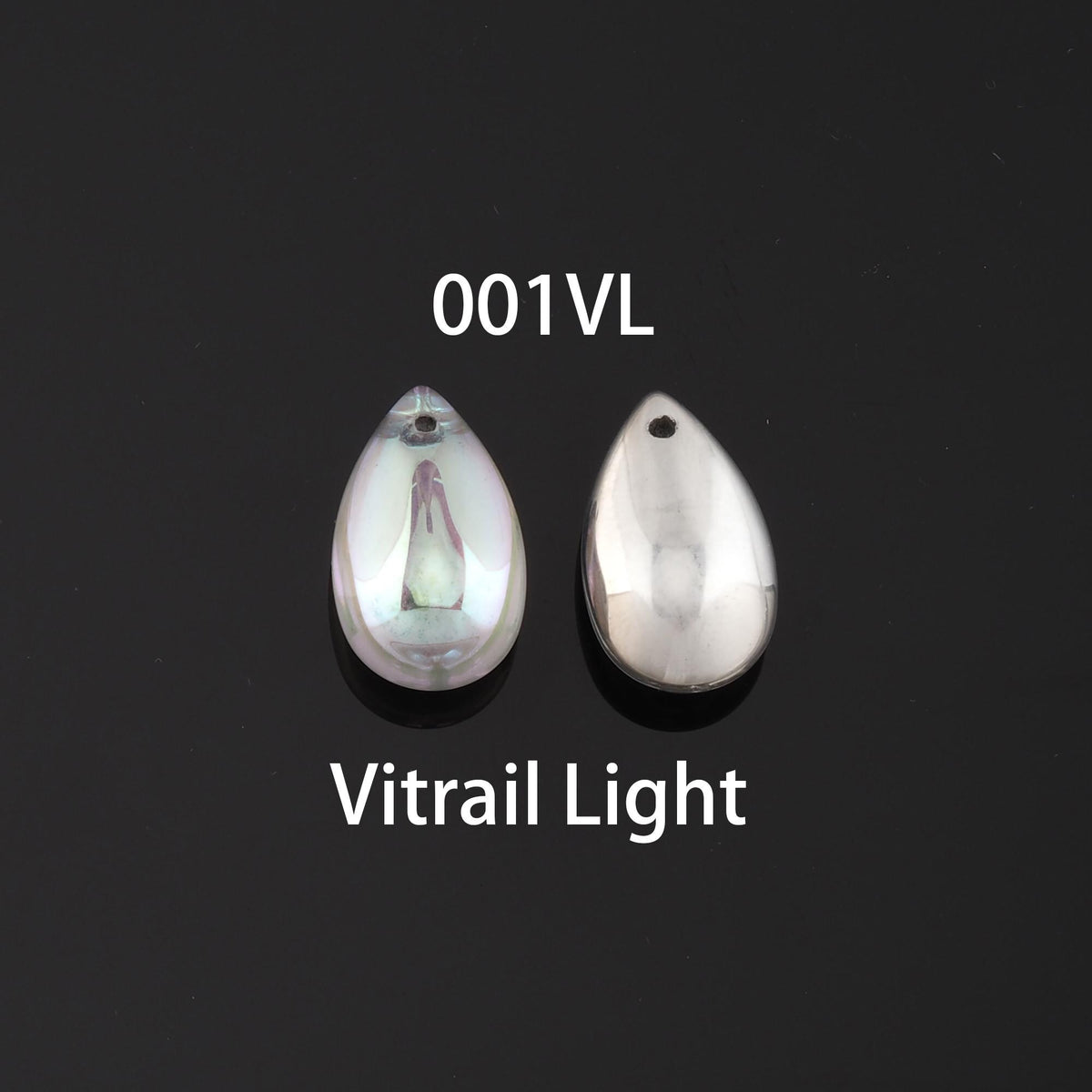 Gold Filled Crystal Teardrop Charm Pendant for Jewelry Making