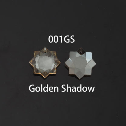 Gold Filled Crystal Sun Charm Pendant for Jewelry Making