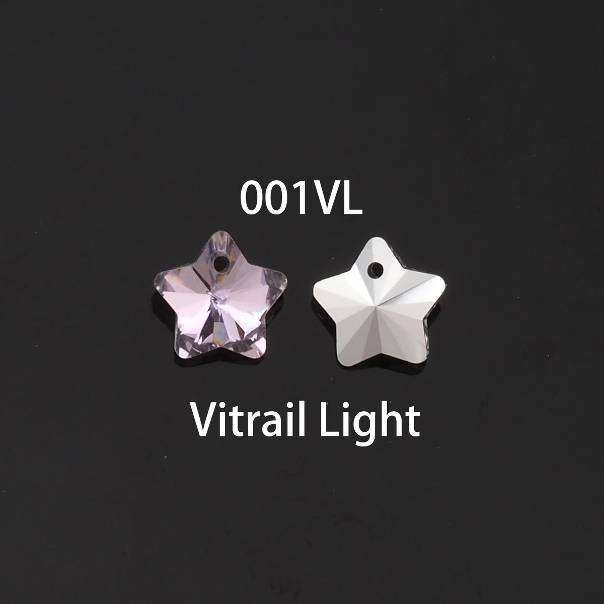 1pcs Star Crystal Pendant Crystal AB Rhinestones for DIY Craft Jewelry Making Supply