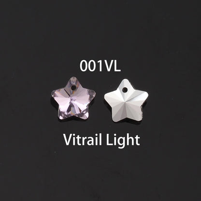 1pcs Star Crystal Pendant Crystal AB Rhinestones for DIY Craft Jewelry Making Supply