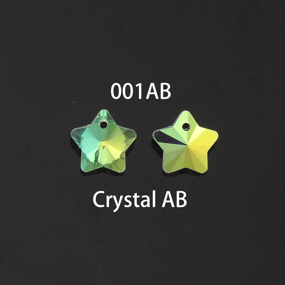 1pcs Star Crystal Pendant Crystal AB Rhinestones for DIY Craft Jewelry Making Supply