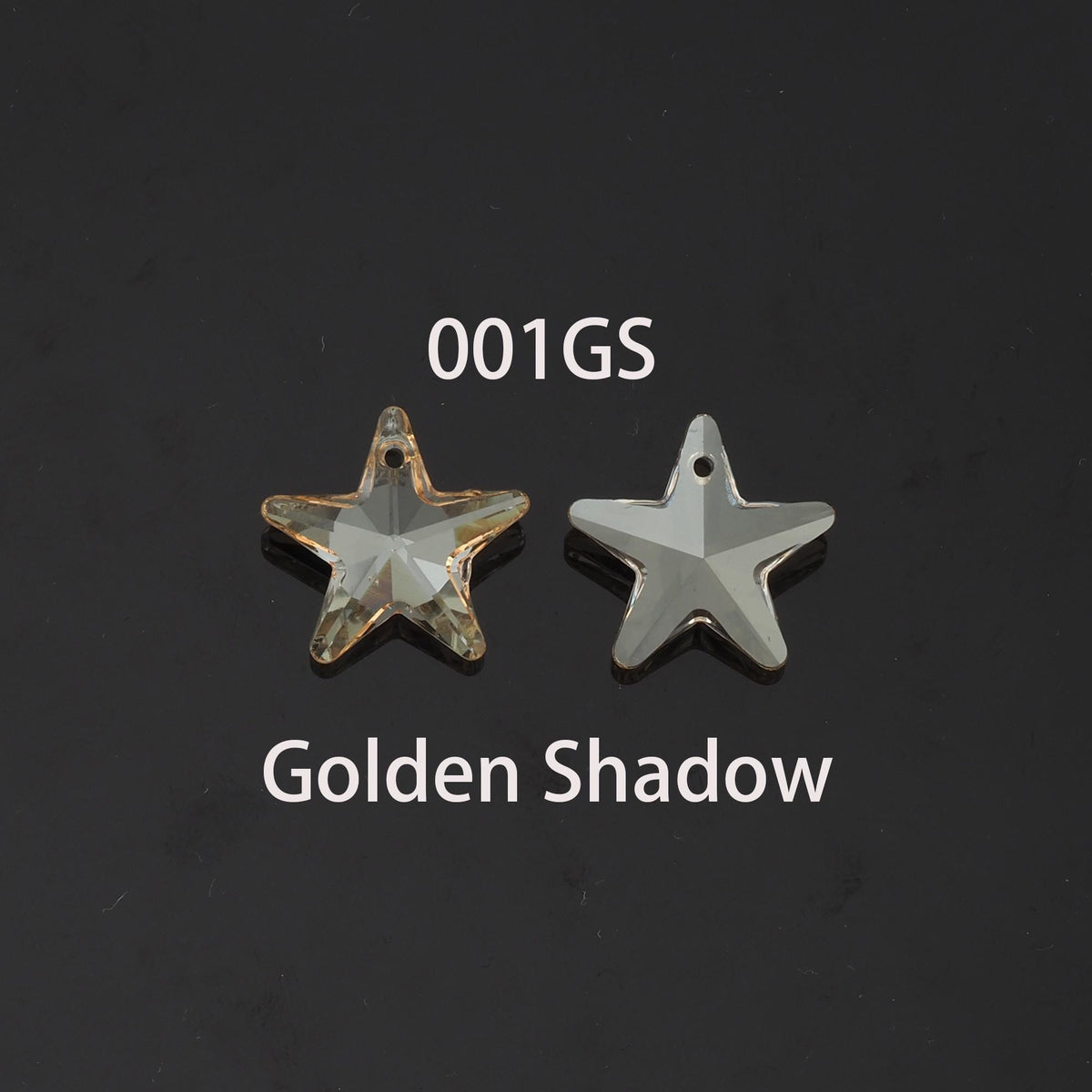 Gold Filled Crystal Star Charm Pendant for Jewelry Making