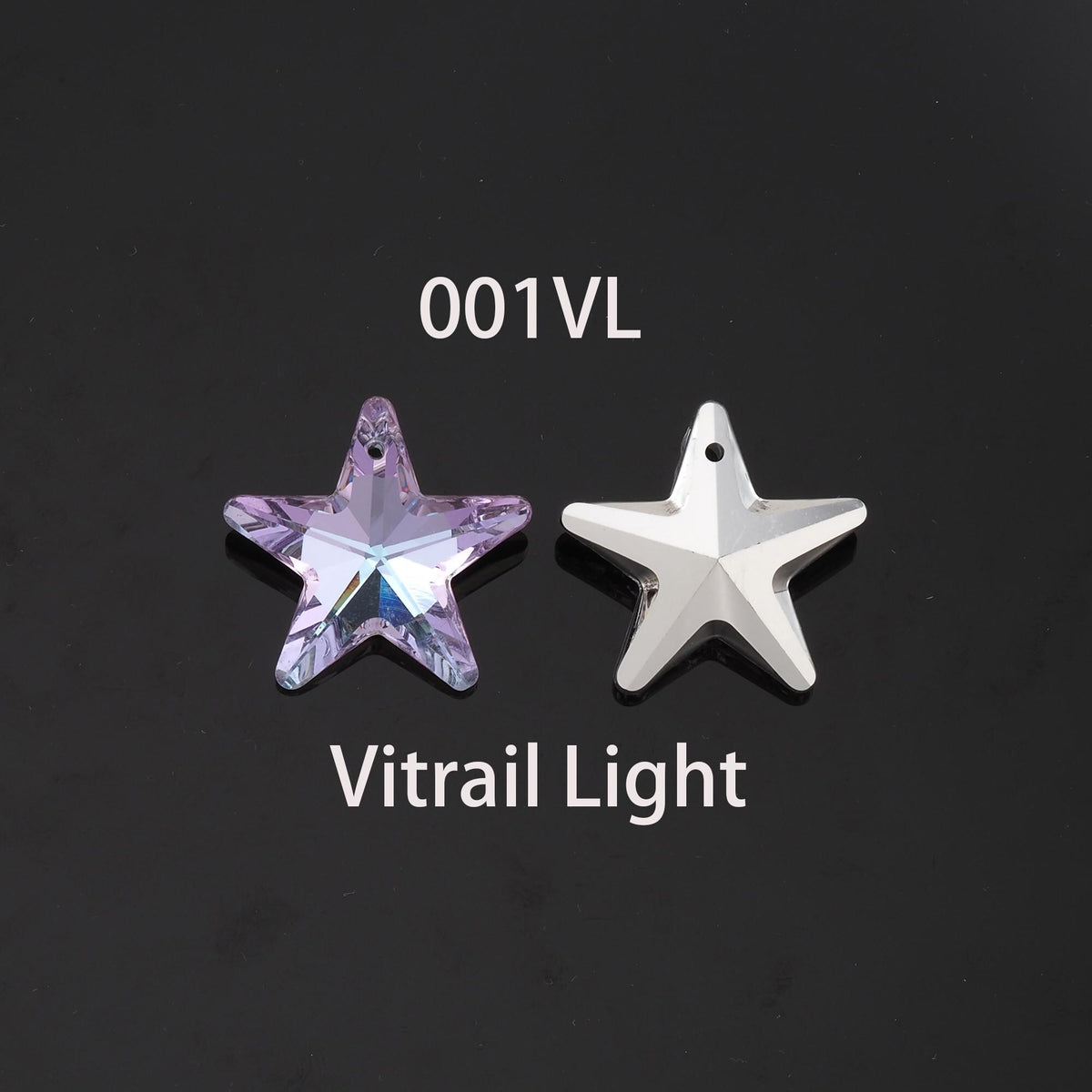 1pcs Star Crystal Pendant Crystal AB Rhinestones for DIY Craft Jewelry Making Supply