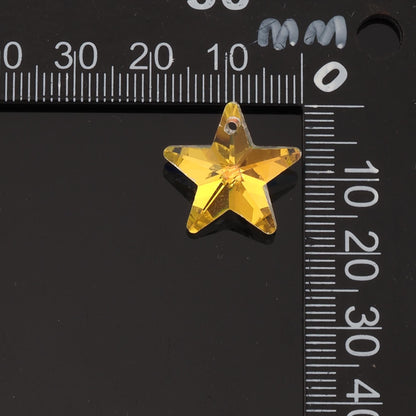 18K Gold Filled Star Charm Pendant for Jewelry Making