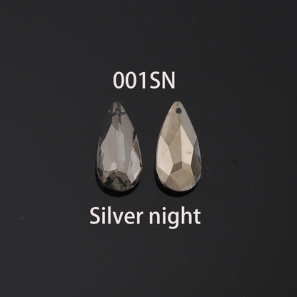 1pcs Teardrop Crystal Pendant Crystal AB Rhinestones for DIY Craft Jewelry Making Supply
