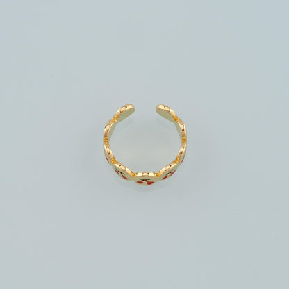 18K Gold Filled Enamel Star Jewelry Making Supplie for Jewelry Making