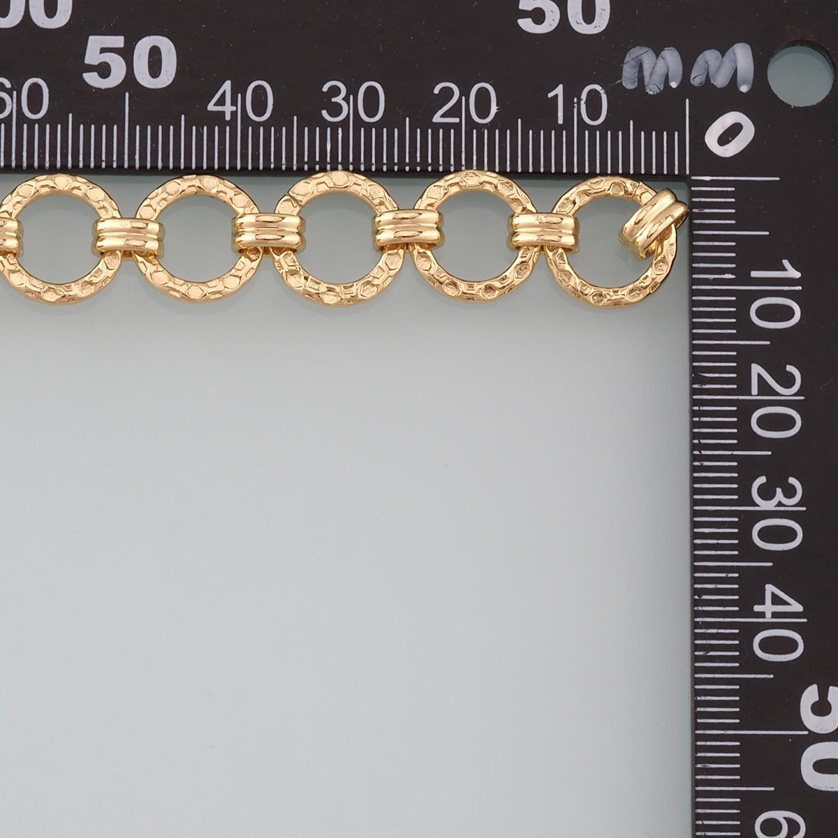 Gold Round Chain,18K Gold Filled Round Chain for Necklace Bracelet DIY Jewelry Making Supply