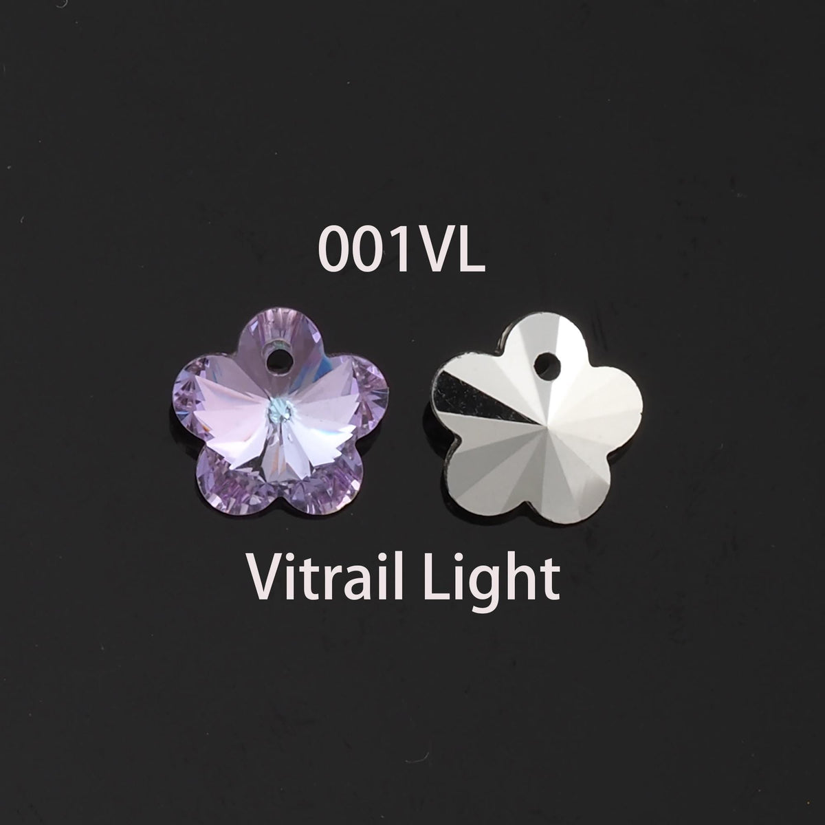 1pcs Flower Crystal Pendant Crystal AB Rhinestones for DIY Craft Jewelry Making Supply