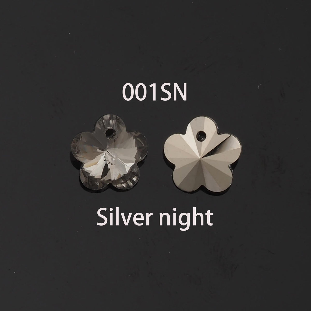 1pcs Flower Crystal Pendant Crystal AB Rhinestones for DIY Craft Jewelry Making Supply
