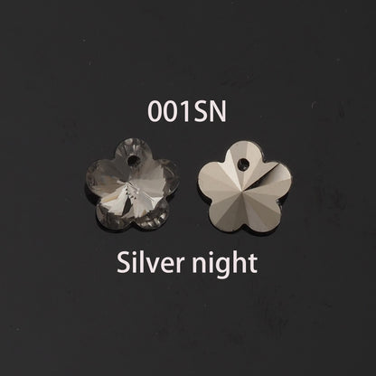 1pcs Flower Crystal Pendant Crystal AB Rhinestones for DIY Craft Jewelry Making Supply