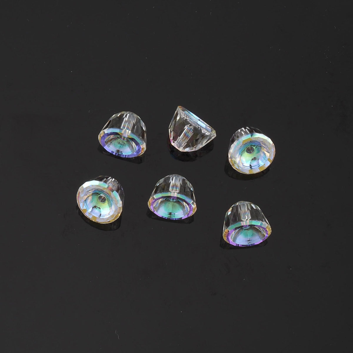 1pcs Bell Beads Crystal Pendant Crystal AB Rhinestones for DIY Craft Jewelry Making Supply