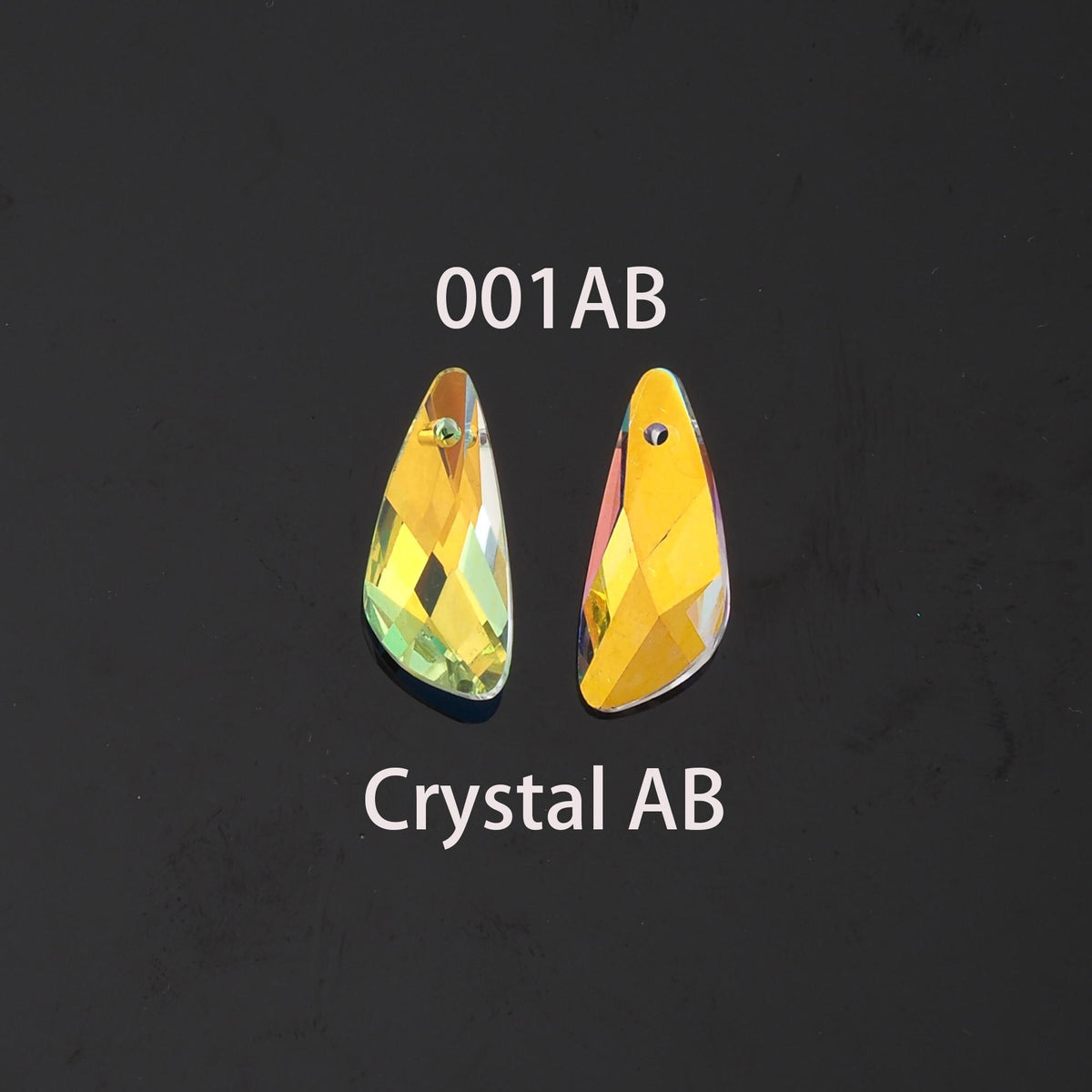 1pcs Wing Crystal Pendant Crystal AB Rhinestones for DIY Craft Jewelry Making Supply