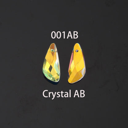 1pcs Wing Crystal Pendant Crystal AB Rhinestones for DIY Craft Jewelry Making Supply
