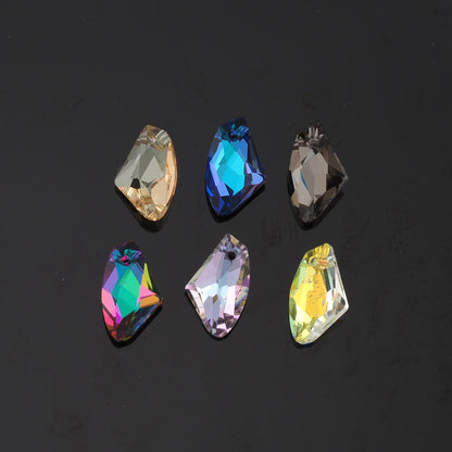 1pcs Geometry Crystal Pendant Crystal AB Rhinestones for DIY Craft Jewelry Making Supply