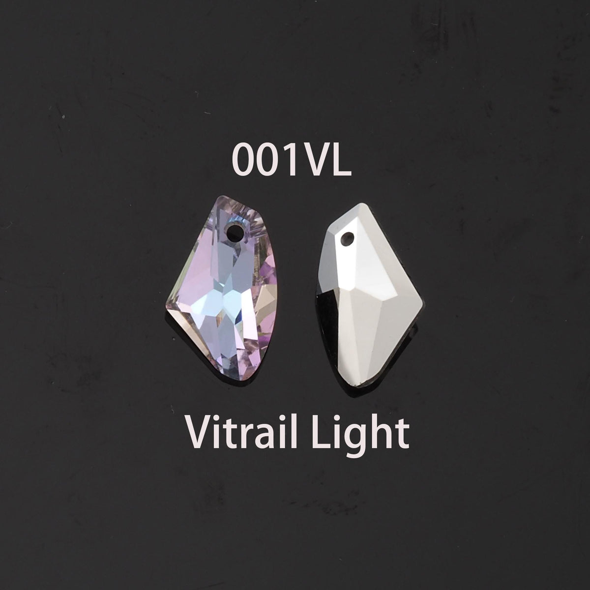 1pcs Geometry Crystal Pendant Crystal AB Rhinestones for DIY Craft Jewelry Making Supply