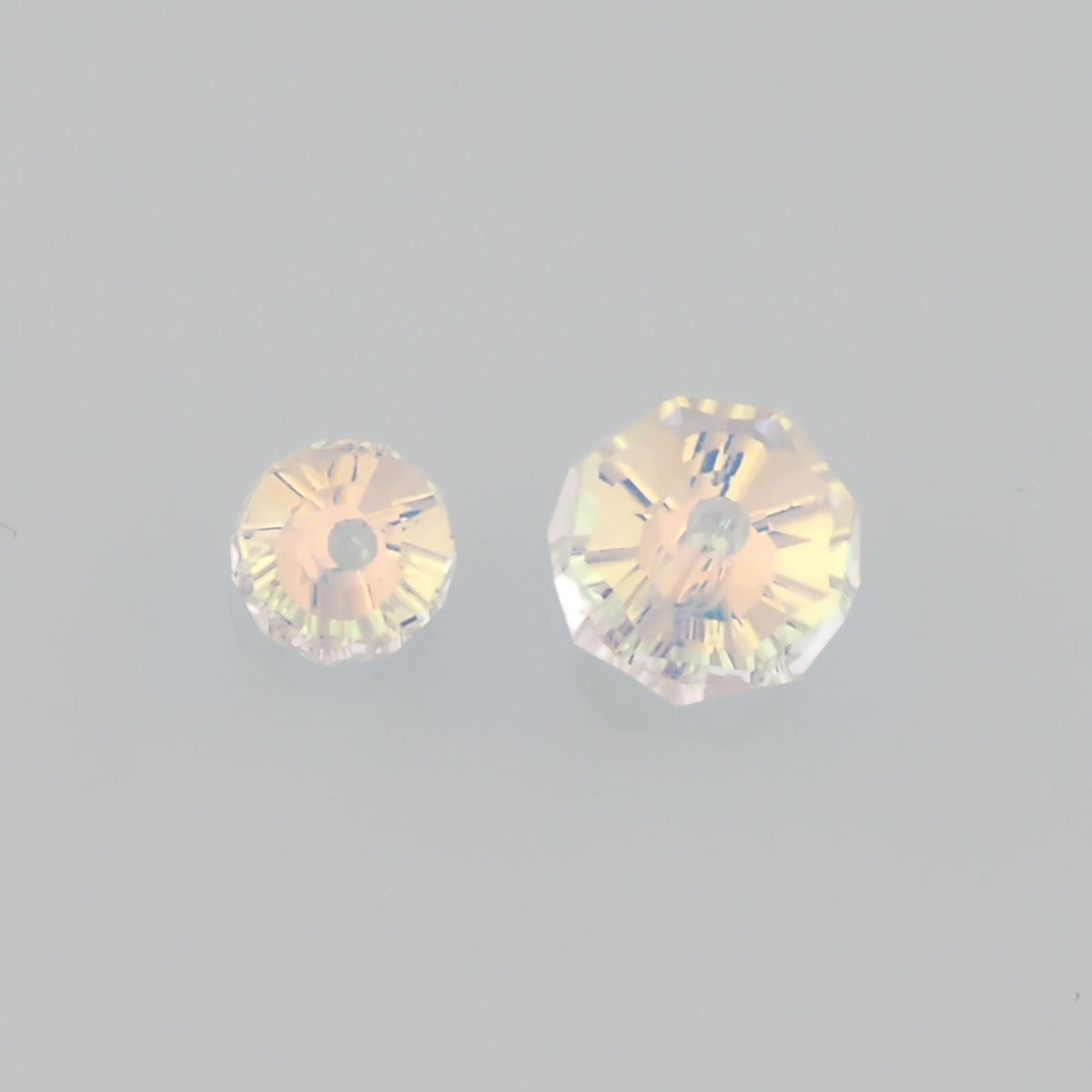 5pcs Wheel Crystal Spacer Bead Crystal AB Rhinestones for DIY Craft Jewelry Making Supply