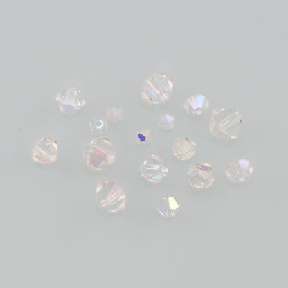 5pcs Sharp Crystal Spacer Bead Crystal AB Rhinestones for DIY Craft Jewelry Making Supply