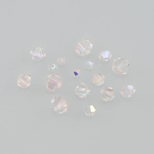 5pcs Sharp Crystal Spacer Bead Crystal AB Rhinestones for DIY Craft Jewelry Making Supply