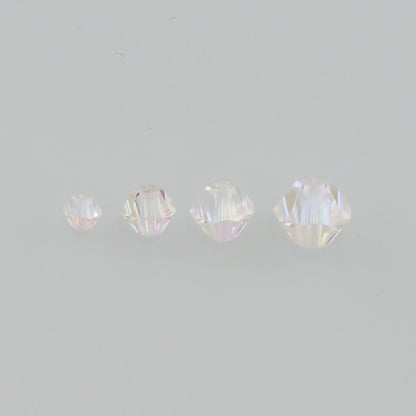 5pcs Sharp Crystal Spacer Bead Crystal AB Rhinestones for DIY Craft Jewelry Making Supply