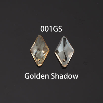 1pcs Rhombus Crystal Pendant Crystal AB Rhinestones for DIY Craft Jewelry Making Supply
