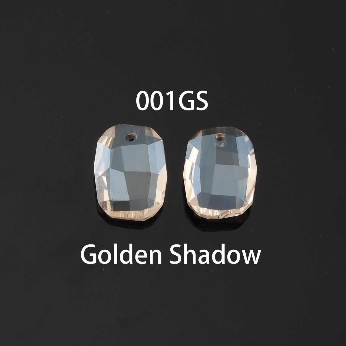 Gold Filled Crystal Oval Charm Pendant for Jewelry Making