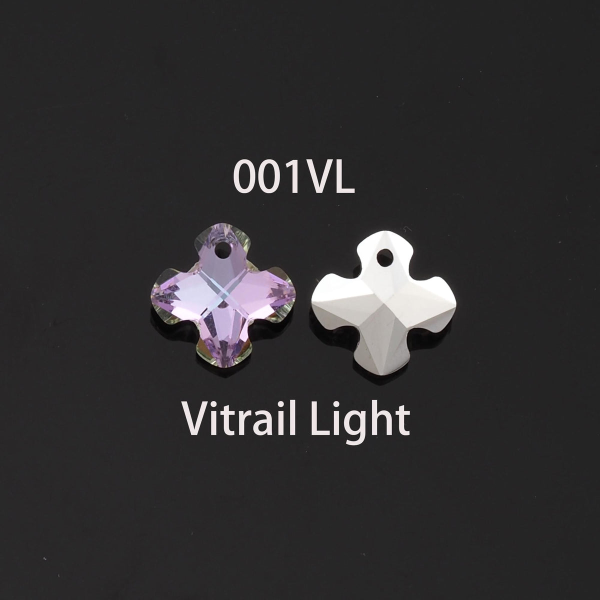 Gold Filled Crystal Cross Charm Pendant for Jewelry Making