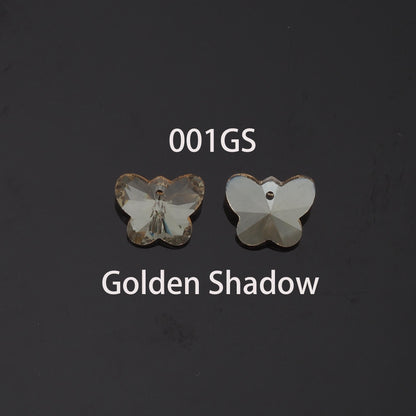 1pcs Butterfly Crystal Pendant Crystal AB Rhinestones for DIY Craft Jewelry Making Supply