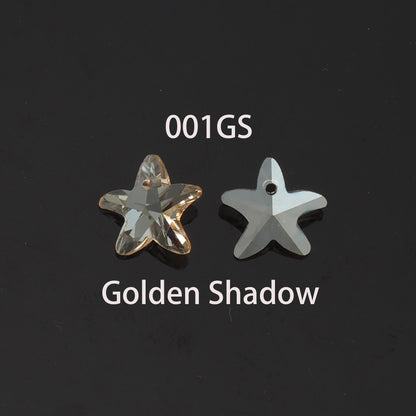 1pcs Starfish Crystal Pendant Crystal AB Rhinestones for DIY Craft Jewelry Making Supply