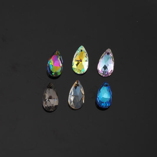1pcs Teardrop Crystal Pendant Crystal AB Rhinestones for DIY Craft Jewelry Making Supply