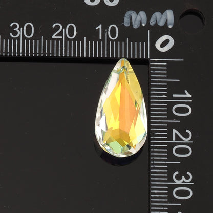 1pcs Teardrop Crystal Pendant Crystal AB Rhinestones for DIY Craft Jewelry Making Supply