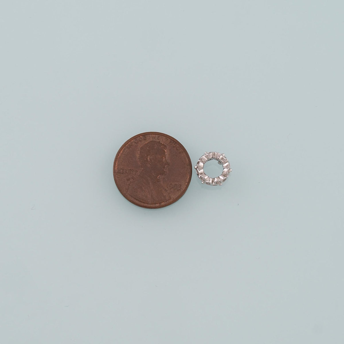 Gold Round Beads Charms,18K Gold Filled Round spacer beads Bracelet Necklace for DIY Jewelry Making Supply