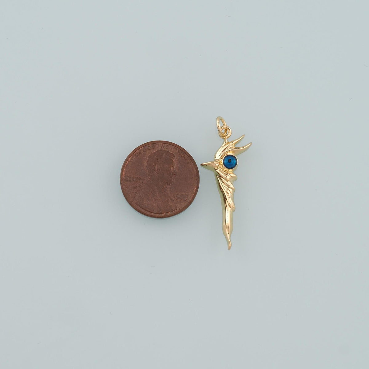 18K Gold Filled Cane Pendant,Enamel Cane Charm Bracelet Necklace for DIY Jewelry Making Supply