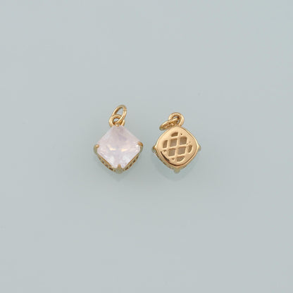 18K Gold Filled Hand Charm Pendant for Jewelry Making