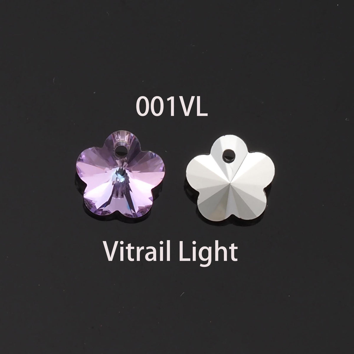 Gold Filled Crystal Flower Charm Pendant for Jewelry Making