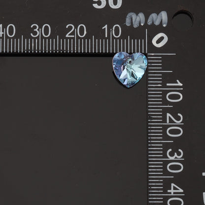 1pcs Heart Crystal Pendant Crystal AB Rhinestones for DIY Craft Jewelry Making Supply