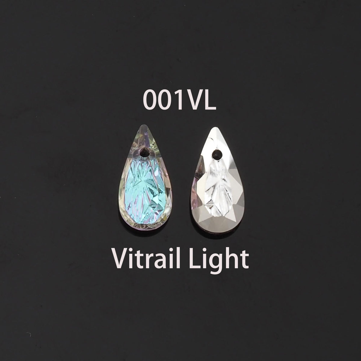 1pcs Teardrop Crystal Pendant Crystal AB Rhinestones for DIY Craft Jewelry Making Supply
